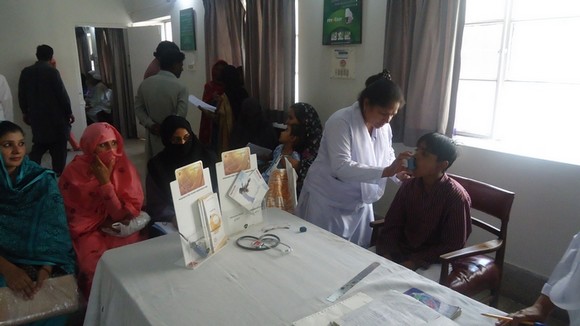 Asthma Clinic inhalar guide Gulab Devi